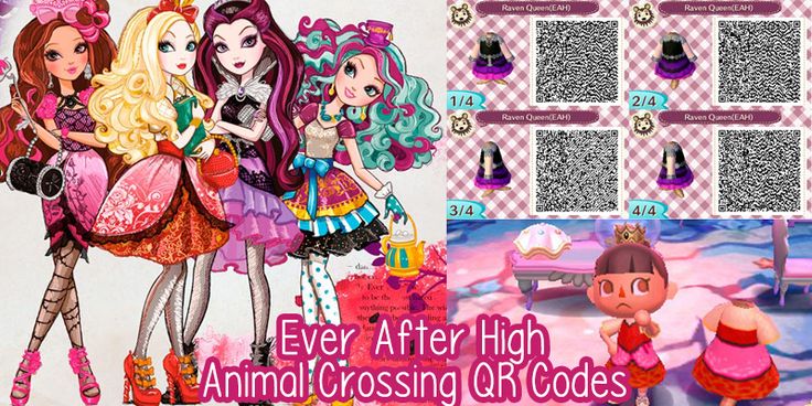Qr Code Animal Crossing New Leaf Robe Monster High